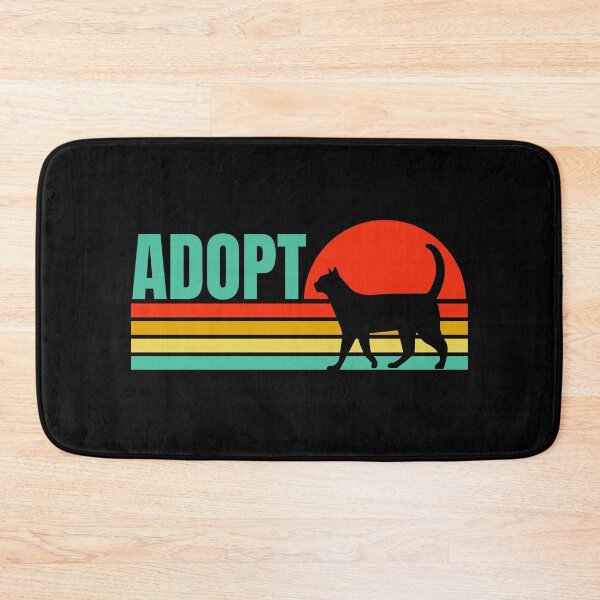 Item preview, Adopt a Cat, Retro Vintage Sunset designed and sold by ACC .