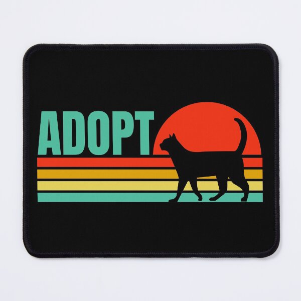 Item preview, Adopt a Cat, Retro Vintage Sunset designed and sold by ACC .