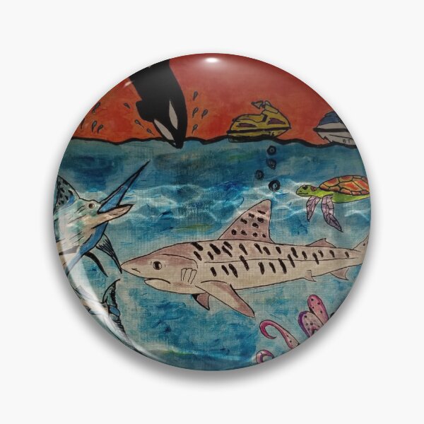 Item preview, Ocean and sharks designed and sold by brianjt.