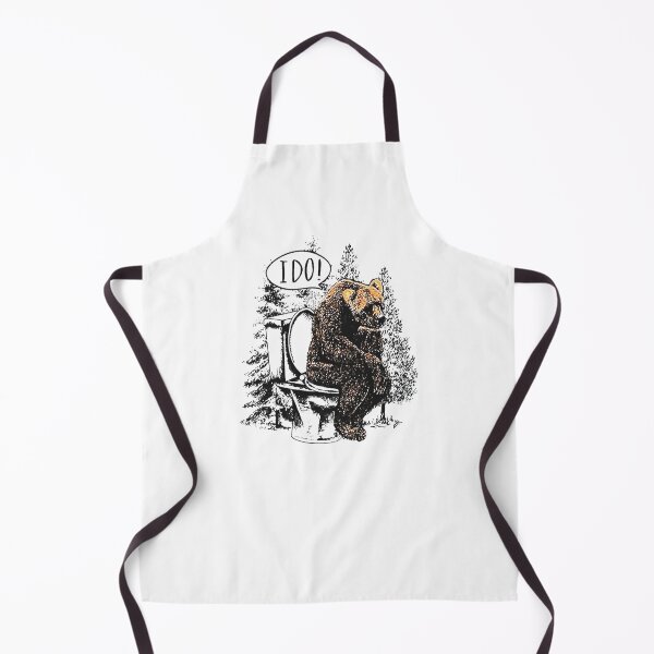 Item preview, Bear I do Toilet go out side camping designed and sold by CherylNolen.