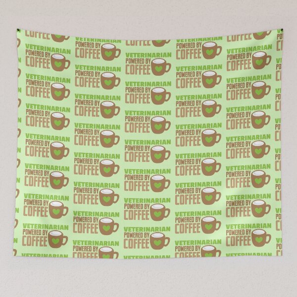 Item preview, veterinarian powered by coffee designed and sold by jazzydevil.