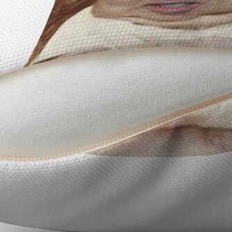 Alternate view of Nicolas Cage/Baby Throw Pillow