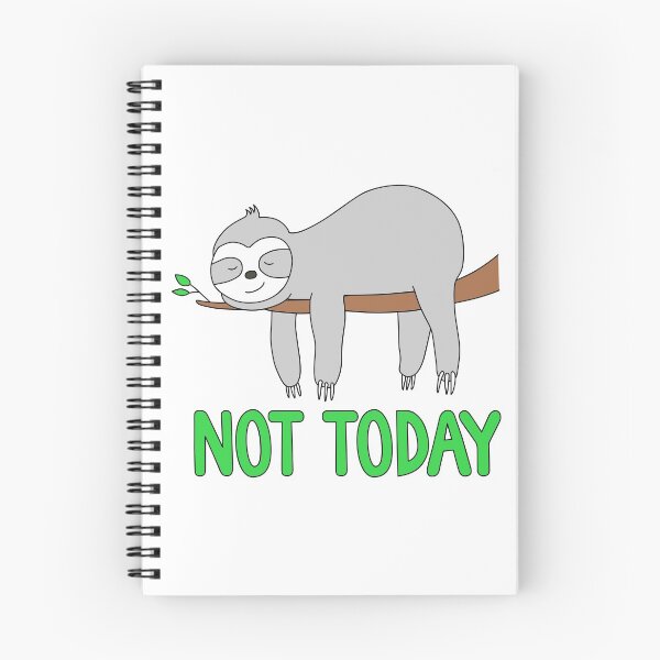 Item preview, Sloth Not Today designed and sold by gabrielpastor.