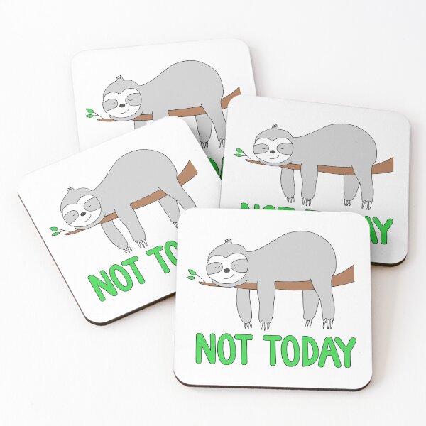 Item preview, Sloth Not Today designed and sold by gabrielpastor.