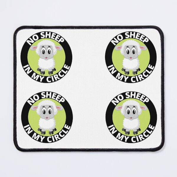 Item preview, No Sheep In My Circle Cute Sheep Coffee Mug For Coffee Lovers designed and sold by RGRamsey.