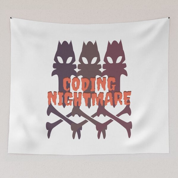 Item preview, Coding nightmare - animal skull  designed and sold by Kinkalow.