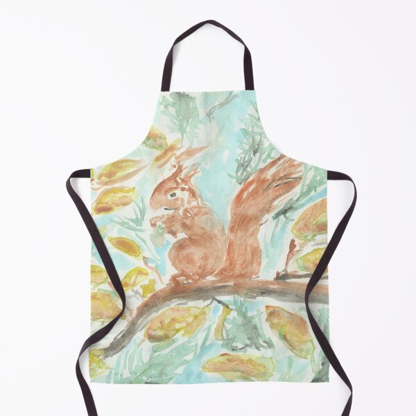 Item preview, Red Squirrel in Chinese Inks designed and sold by LymphomaLass.