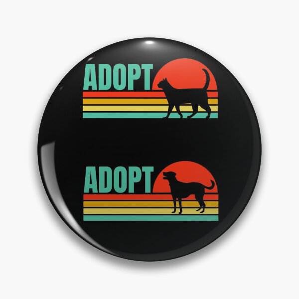 Item preview, Adopt a Pet Sticker Pack, Retro Vintage Sunset designed and sold by ACC .