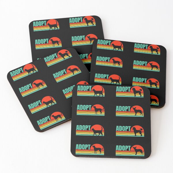 Item preview, Adopt a Pet Sticker Pack, Retro Vintage Sunset designed and sold by ACC .
