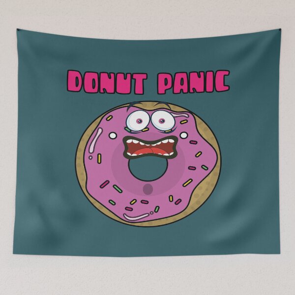 Item preview, Donut Panic funny word  pun designed and sold by Donutlovers.