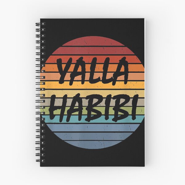 Item preview, Yalla Habibi Retro Arabic Arab Sweetheart Islam Muslim designed and sold by WilletteDeluca.