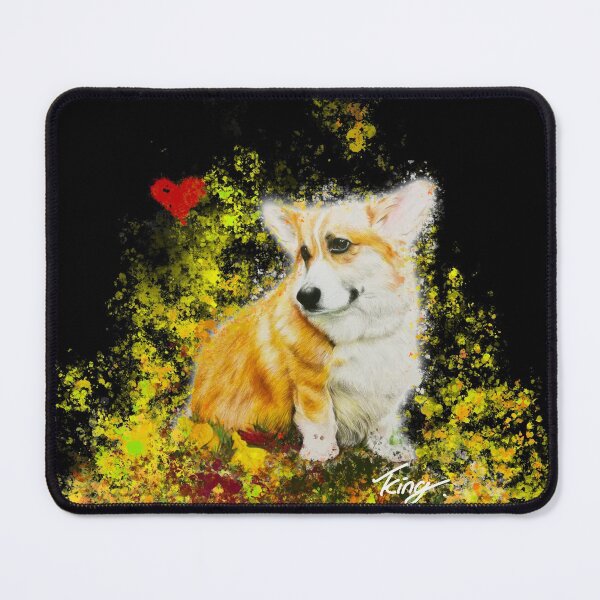 Item preview, Welsh Dog Autumn designed and sold by HenryMaster.