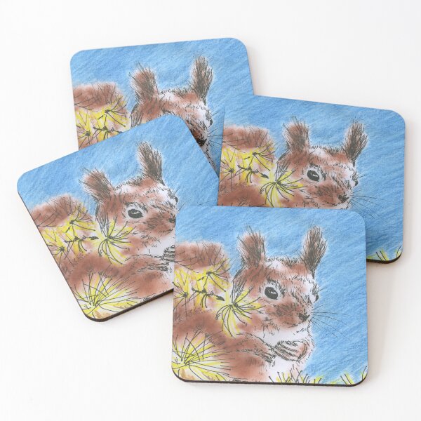 Item preview, Red Squirrel Sketch designed and sold by LymphomaLass.