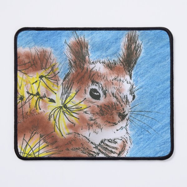 Item preview, Red Squirrel Sketch designed and sold by LymphomaLass.