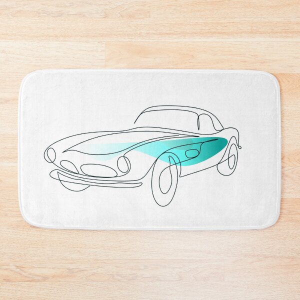 Item preview, One Line Car designed and sold by OneLinePrint.