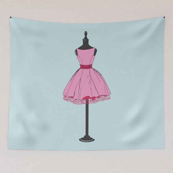 Item preview, Pink dress mannequin designed and sold by PeachyLitchi.