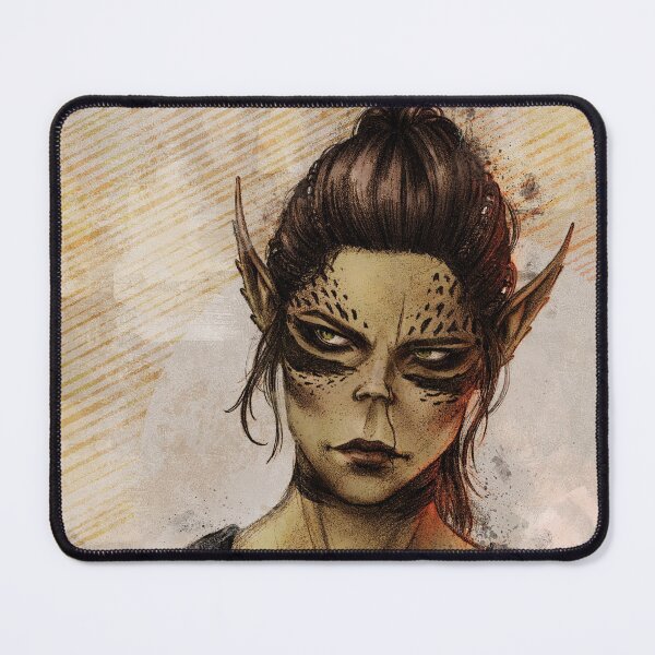 Item preview, Lae'zel Pencil Drawing designed and sold by Grimmsever.