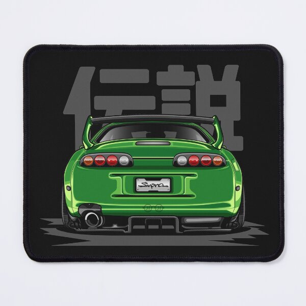 Aperçu de l'œuvre La Légende Supra MK-4 (Vert Lime) créée et vendue par JioojiProject.
