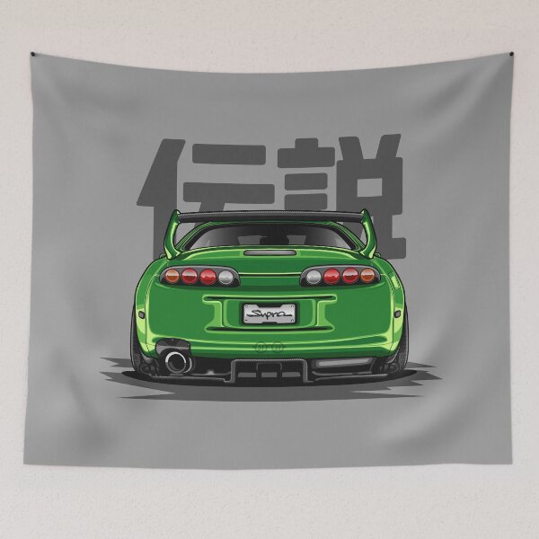 Item preview, The Legend Supra MK-4 (Green Lime) designed and sold by JioojiProject.