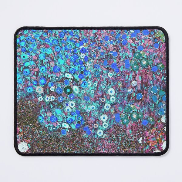 Item preview, Flower Garden by Gustav Klimt (seamless pattern version 2) designed and sold by Vintage Designs +.