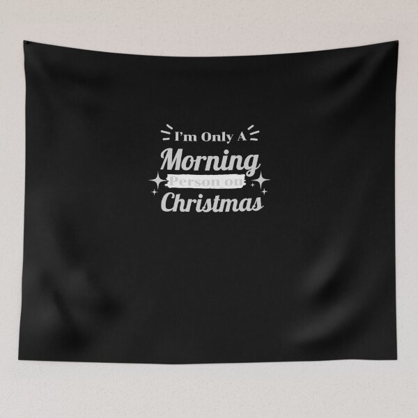 Item preview, I’m only a morning person on Christmas designed and sold by MerooIndustries.