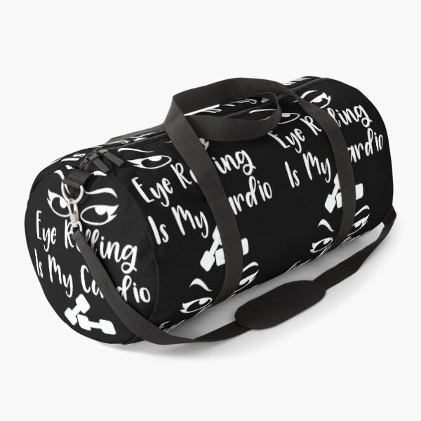 Item preview, Eye Rolling Is My Cardio white designed and sold by NessiCreates.