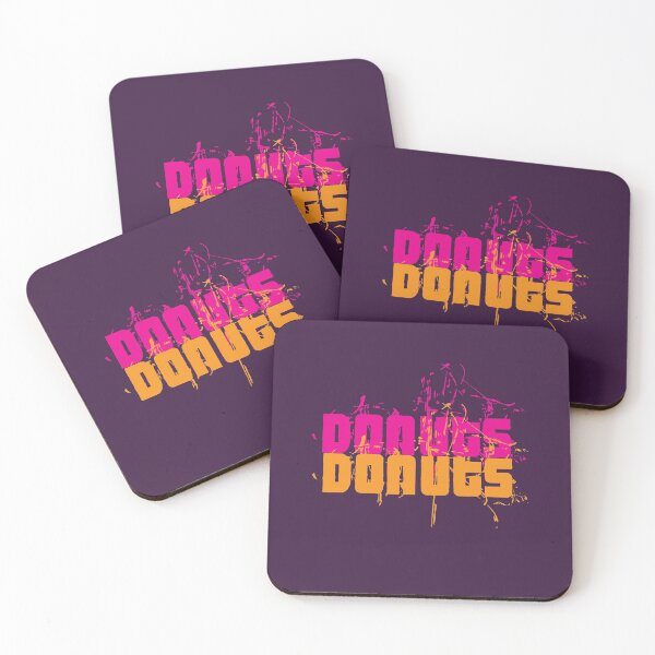 Item preview, Donuts pun typography designed and sold by Donutlovers.