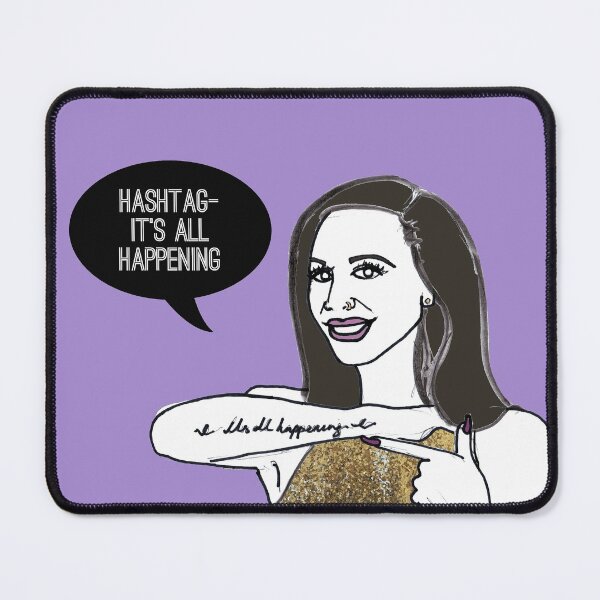 Item preview, Hashtag it's all happening designed and sold by Katsillustration.