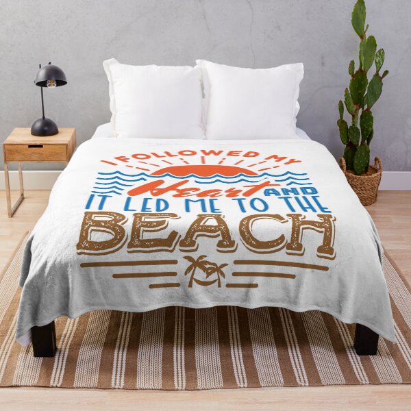 Item preview, I Followed My Heart and It Led Me to the Beach designed and sold by jaygo.