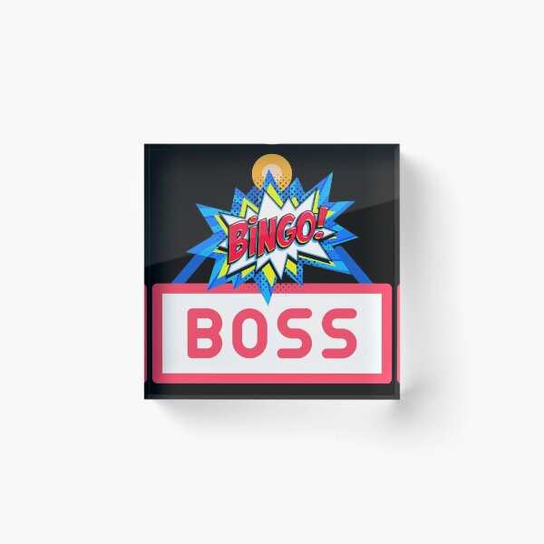 Item preview, Bingo Boss designed and sold by Imemewell.