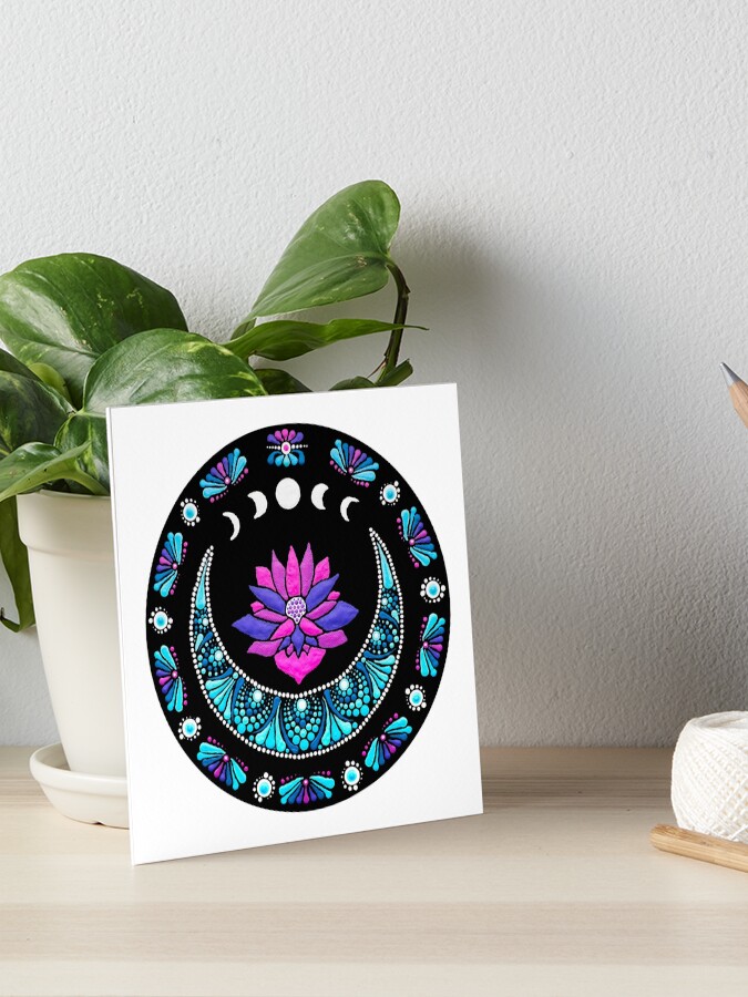 Baby Pink Mandala Dot Art Sticker for Sale by FaerieRealm