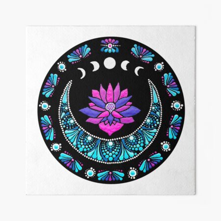 Baby Pink Mandala Dot Art Sticker for Sale by FaerieRealm