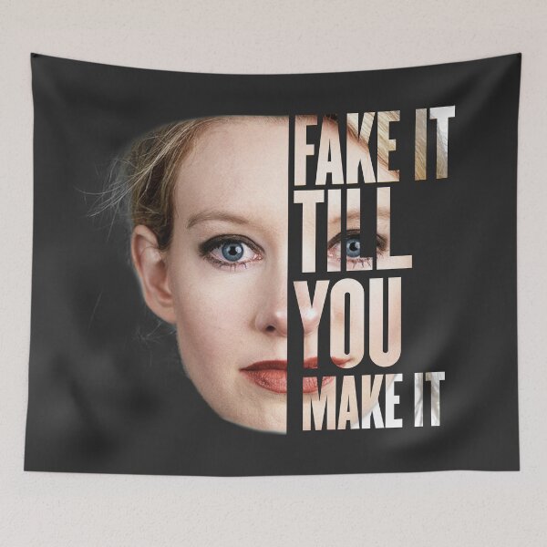 Item preview, Elizabeth Holmes theranos designed and sold by Vansh Arora.