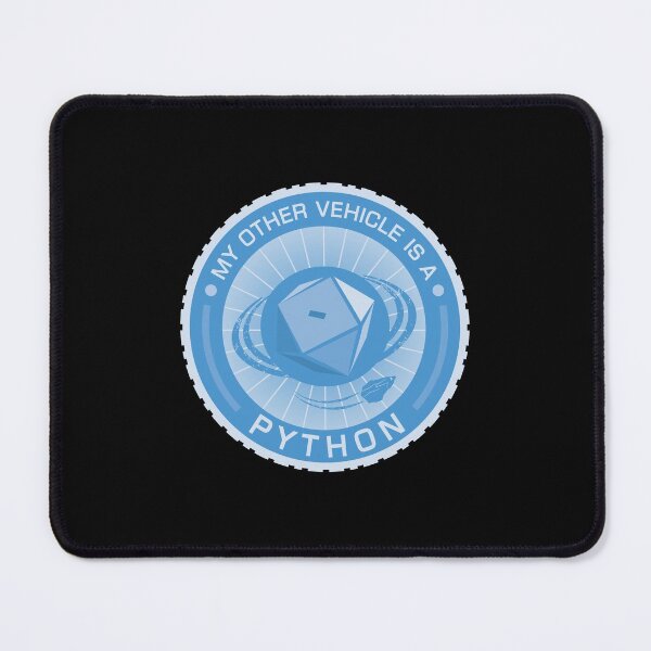 Item preview, ELITE DANGEROUS: OTHER VEHICLE PYTHON SEAL BLUE designed and sold by Madjack Tees Kiwi SuperStore.