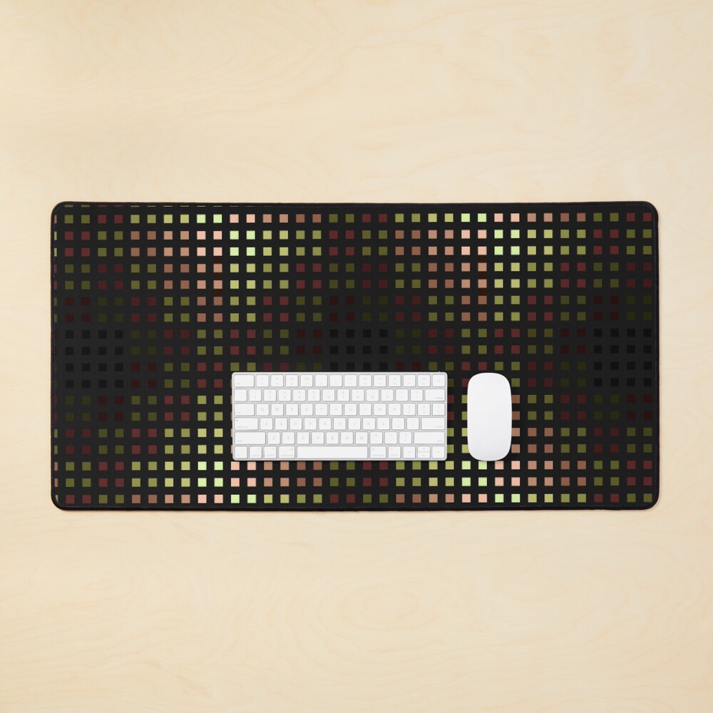 Bingi Bongi Skewed Color Grid Mouse Pad
