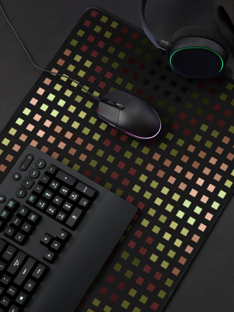 Alternate view of Bingi Bongi Skewed Color Grid Mouse Pad