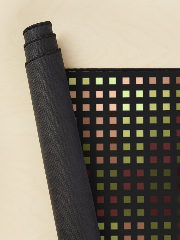 Alternate view of Bingi Bongi Skewed Color Grid Mouse Pad