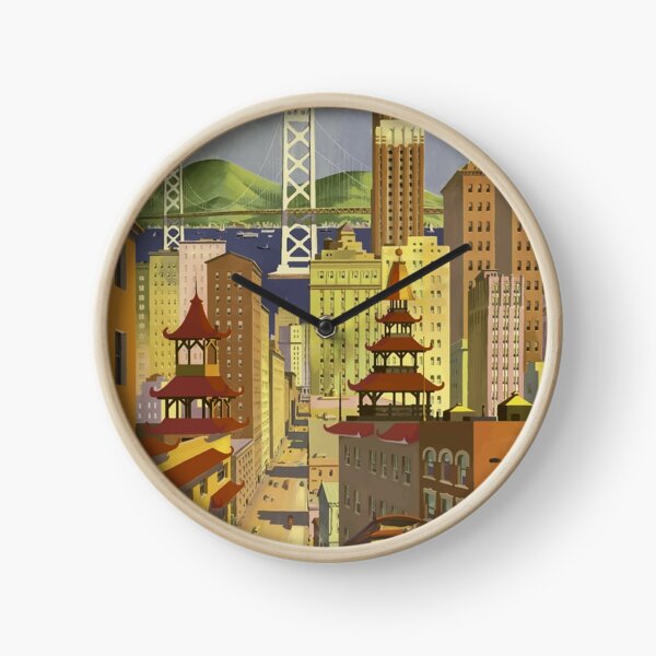 Artikelvorschau, San Francisco Vintage Reiseplakat Kalifornien - San Francisco Vintage Reisekunst entworfen und verkauft von cutesy.