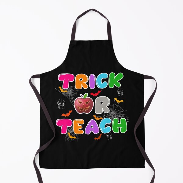 Item preview, trick or teach cute halloween teacher designed and sold by vyascreations.