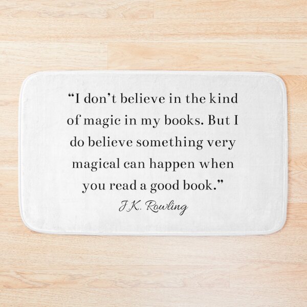 Item preview, Inspiring JK Rowling Author Writer Quote  designed and sold by HoeneShirts.