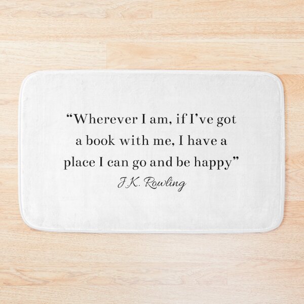 Item preview, Book JK Rowling Author Writer Quote  designed and sold by HoeneShirts.