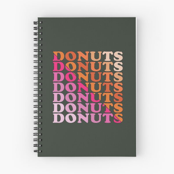 Item preview, Cute wave colorful Donut typography designed and sold by Donutlovers.