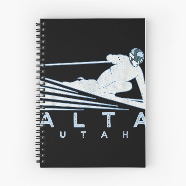 Item preview, Retro Ski Alta, Utah Illustration - Vintage Snow Ski designed and sold by GracielaSimms.