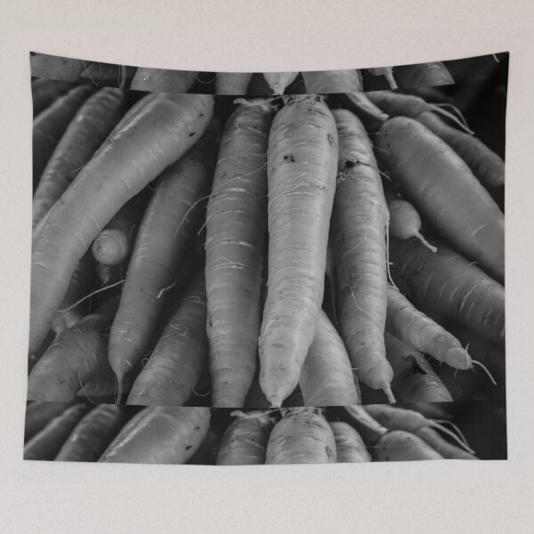 Item preview, Carrots Black and White designed and sold by Robert Alsop.