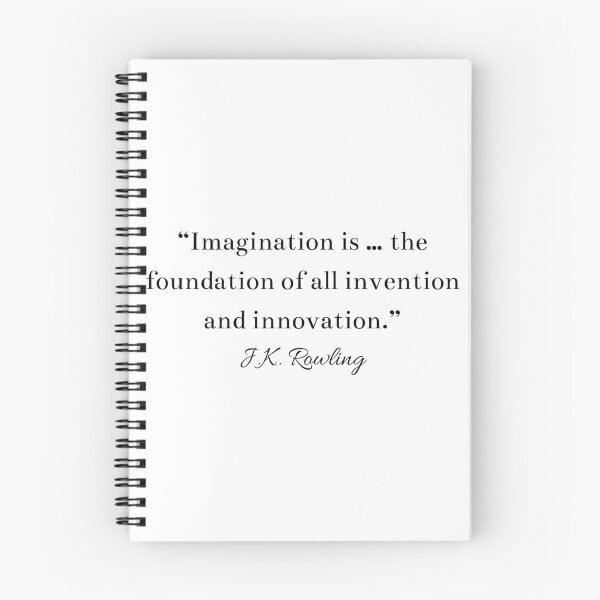 Item preview, Innovation JK Rowling Quote Author Writer designed and sold by HoeneShirts.