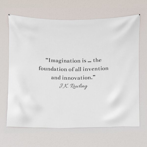 Item preview, Innovation JK Rowling Quote Author Writer designed and sold by HoeneShirts.