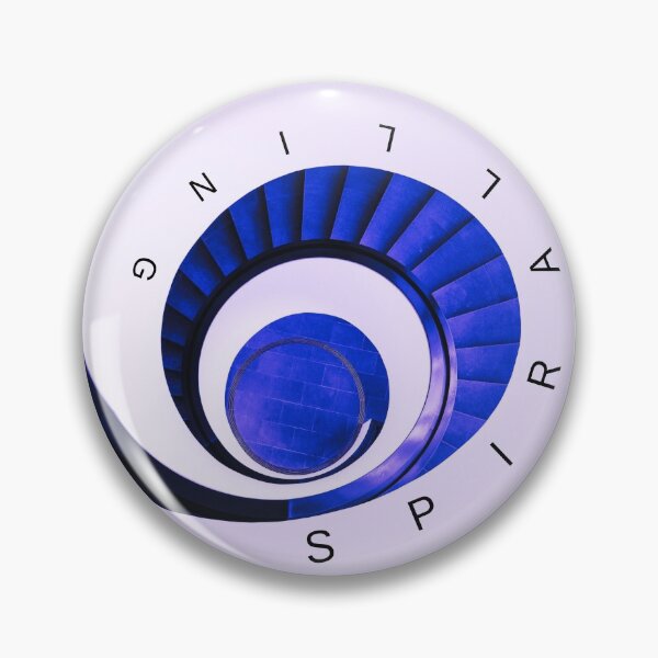 Item preview, Spiralling Blue designed and sold by ValAndVanya.