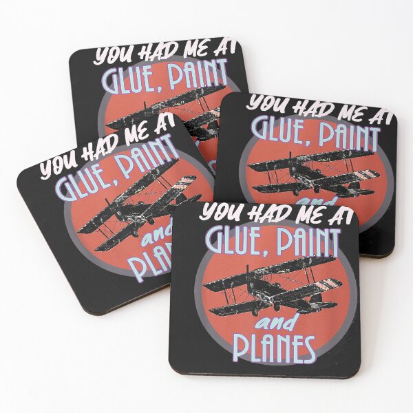 Item preview, You Had Me At Glue, Paint And Planes Vintage Model Airplane designed and sold by WilletteDeluca.