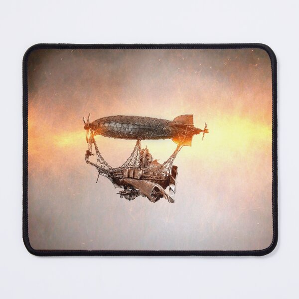 Item preview, Steampunk airship gears chessboard flight designed and sold by Cinzia Murgia.