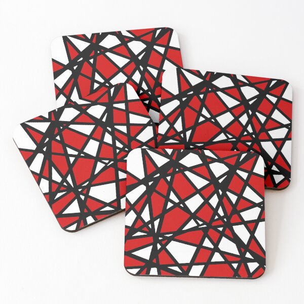 Item preview, Black Lines Red Accent And White Background Abstract designed and sold by taiche.